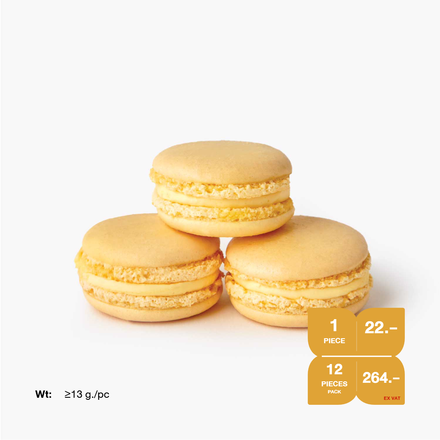 มาการอง SYNOVA : มาการองรสเลมอน (แพ็ค)